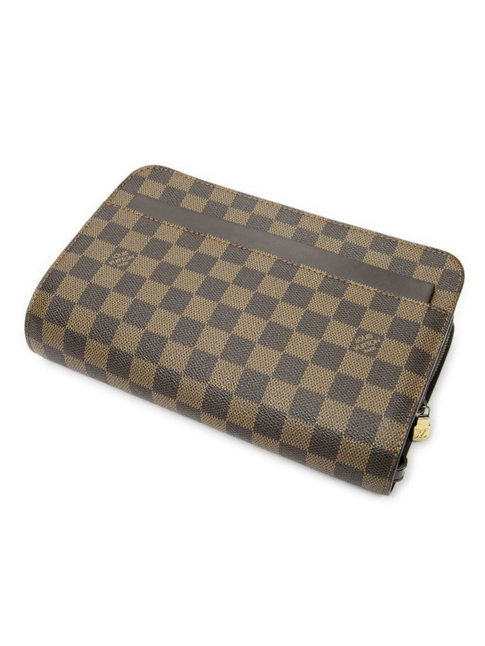 Louis Vuitton St Clutch Brown Damier Ebene - Picture 1 of 5